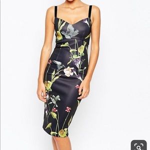 Ted Baker London Lisa hummingbird midi dress